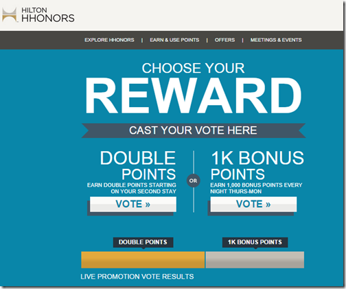 HHonors Choose Your Reward