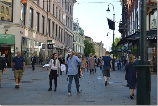 Oslo pedestrian retail
