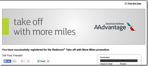 Club Carlson Take Off with More Miles