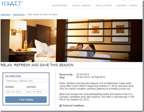 Hyatt 48hour sale 10-22