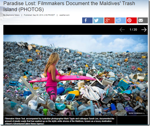 Maldives Trash
