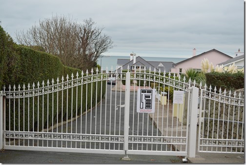 Gated Dalkey coast