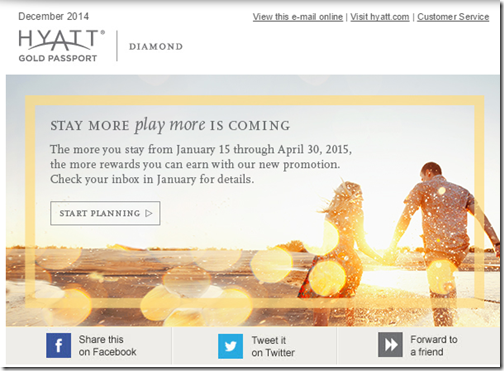 Hyatt 2015Q1 offer