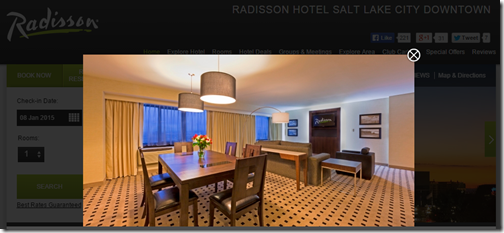 Radisson SLC Presidential Suite photo