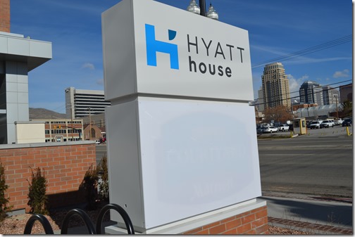 Hyatt House sign