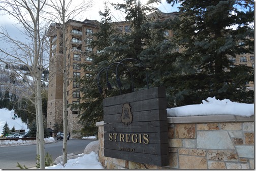 St Regis entrance