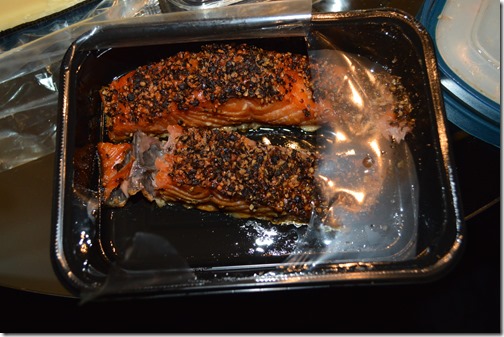 smoked salmon