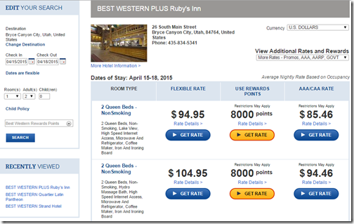 Best Western Rubys Inn 8000 reward 4-15-15