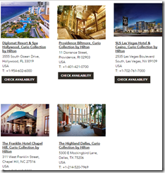 Curio Collection hotels
