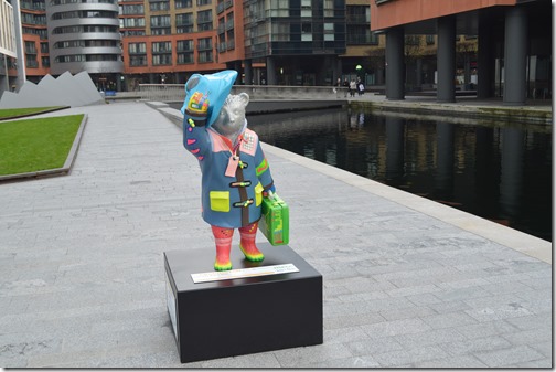 Paddington Basin bear