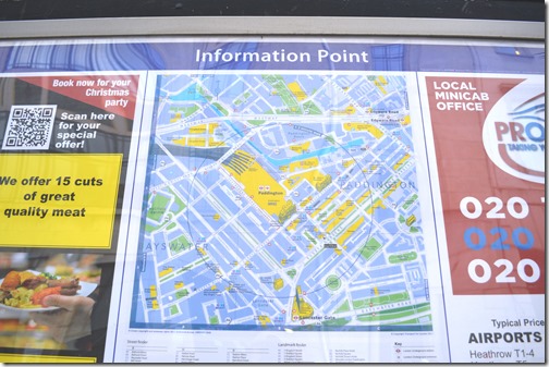 Paddington map