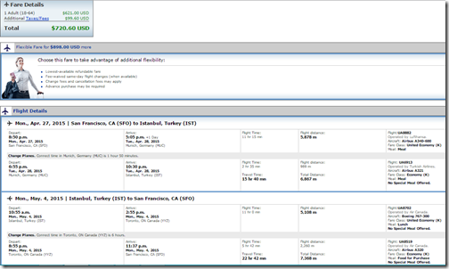 SFO-IST $721