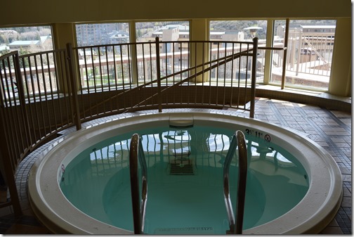 Sheraton indoor hot tub