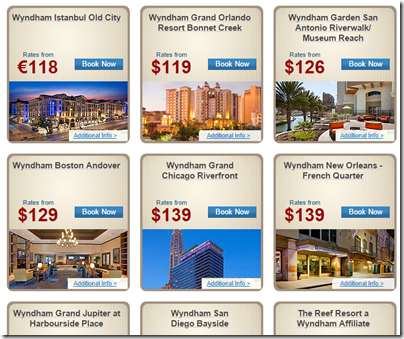 Wyndham 72-hour sale hotels