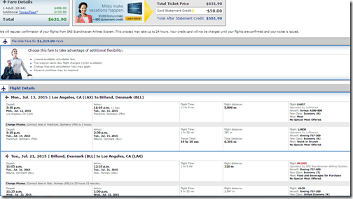 LAX-BLL UA $531 July15