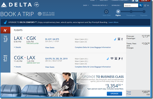 LAX-CGK DL $380.50