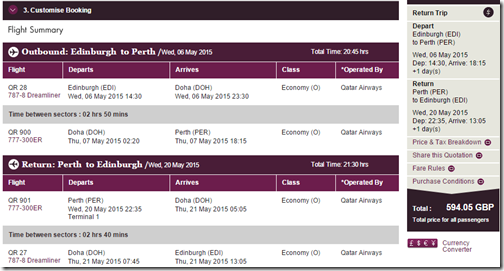 Qatar EDI-PER May $895