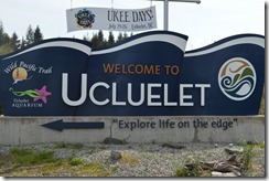 Ucluelet sign