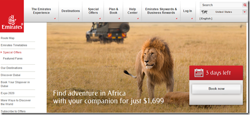 Emirates Africa Sale May 2015