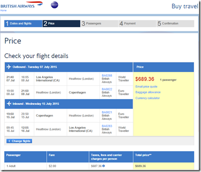 LAX-CPH $689 BA July15