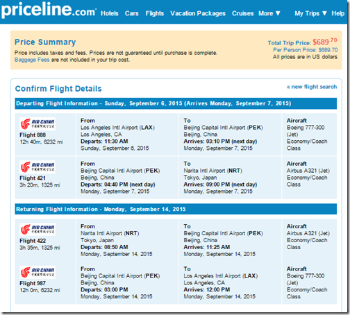 LAX-NRT Air China $690 Sep15