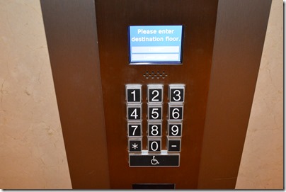 Marriott Elevator pad