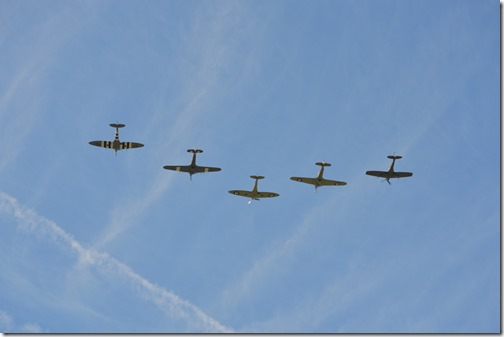 Battle of Britain 75th flyover
