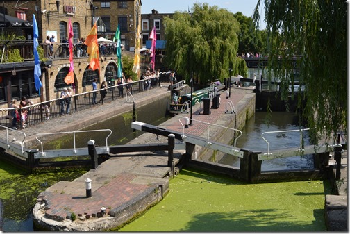 Camden Lock boat