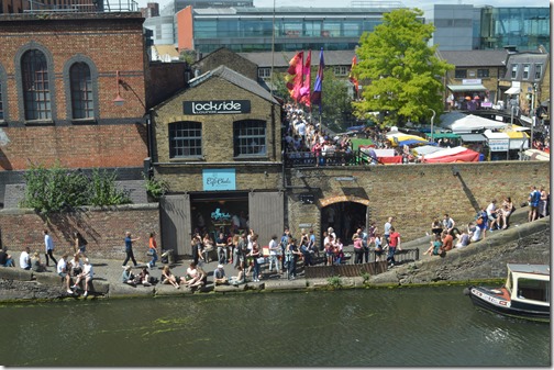 Camden canal partiers