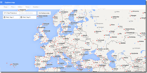 Google Flights tutorial Europe-1