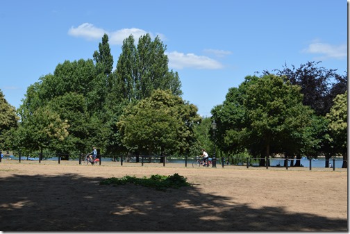 Hyde Park lake