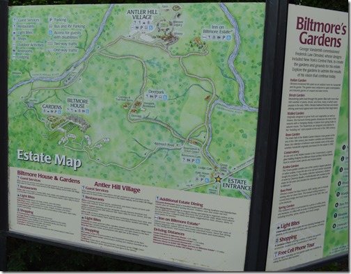 Biltmore Estate map