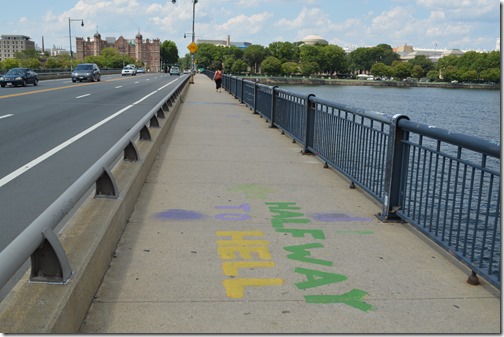 Harvard Bridge sign