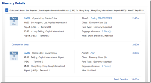 LAX-HKG $522 Air China Sep7-14