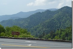 Newfound Gap road sign