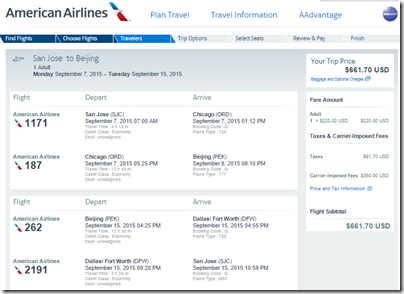 SJC-PEK $662 AA Sep7-15