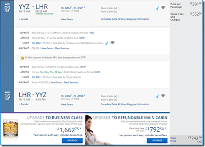 YYZ-LHR VS-DL $567 Sep9-16