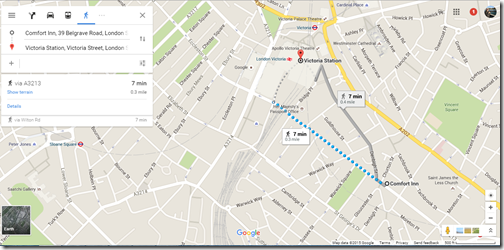 Google Maps Comfort Inn Westminster