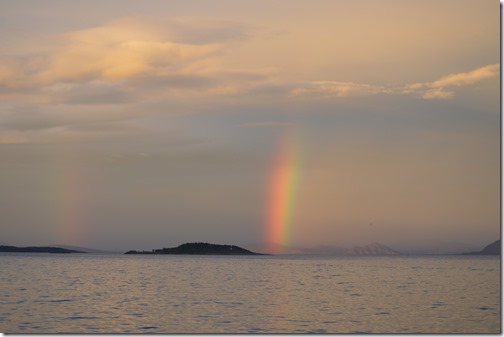 Arctic Norway Harstad sunset ray