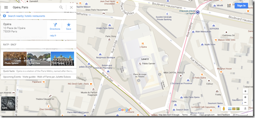Google Maps Roissybus stop