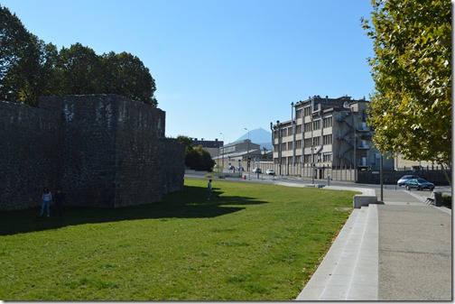 Montferrand medieval wall