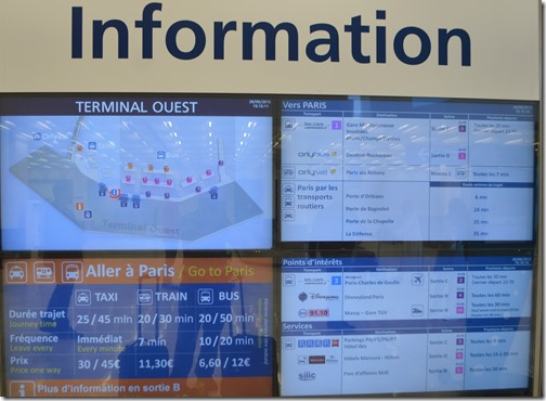 Orly Airport info