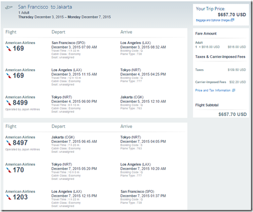 SFO-CGK AA $658 Dec 3-7