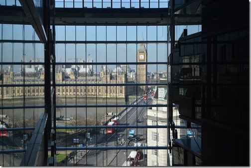 a view of a city from a window