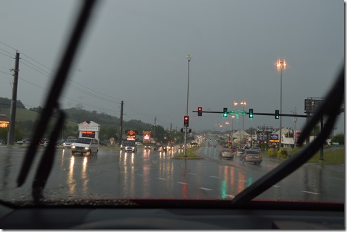 Pigeon Forge rain