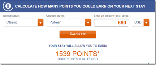 Pullman MIA 170 4x points