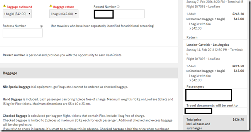 LAX-LGW Norwegian $543