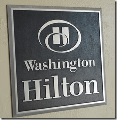 WashHilton sign