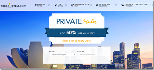 Accor Hotels Private Sale