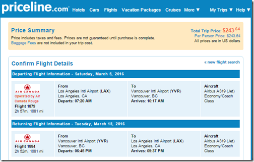 LAX-YVR AC $244